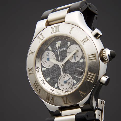 cartier chronoscaphe quartz|cartier must 21 chronoscaph.